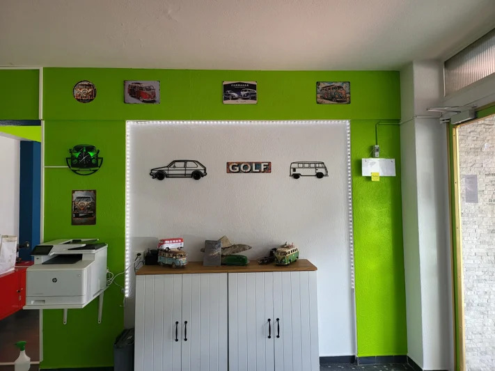 Garage Scheuring Werkstattansicht 2